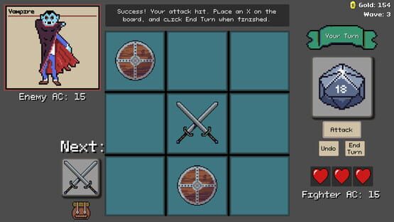 Screenshot Tic Tac Rogue