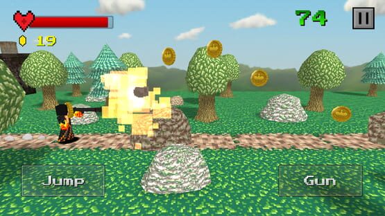 Screenshot Pixel Run and Gun