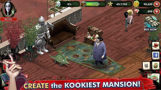 Screenshot The Addams Family: Mystery Mansion