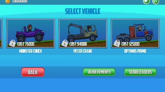 Screenshot Mountain Car Climb