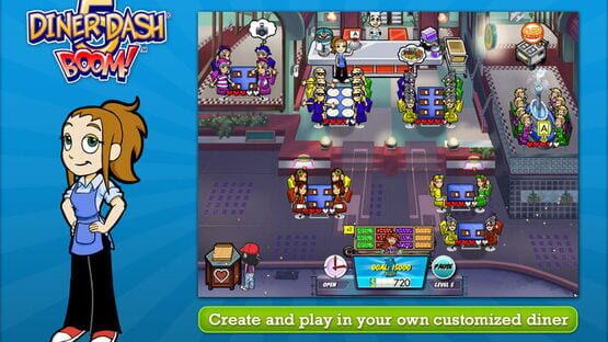Screenshot Diner Dash 5: Boom!