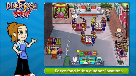 Screenshot Diner Dash 5: Boom!
