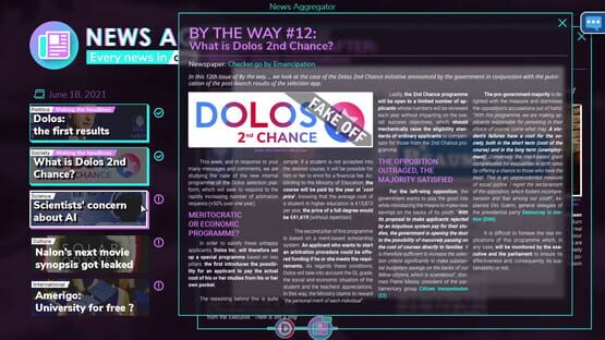 Screenshot Dolos: Your Best Future