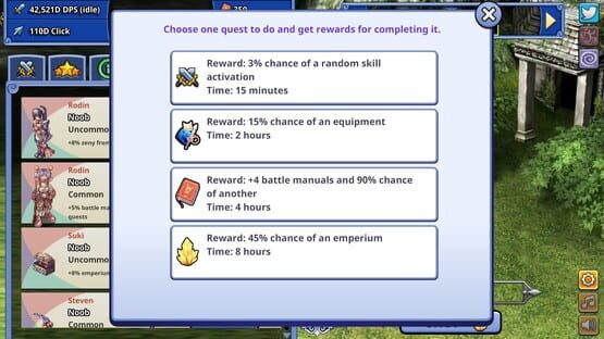 Screenshot Ragnarok Clicker