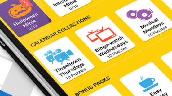 Screenshot Daily Themed Crossword Puzzle