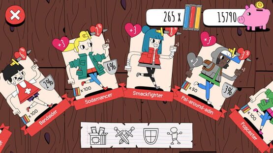 Screenshot Knights of the Card Table