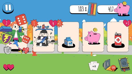 Screenshot Knights of the Card Table