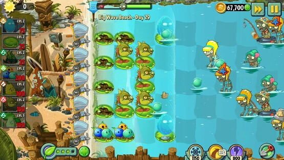 Screenshot Plants vs. Zombies 2: It's About Time