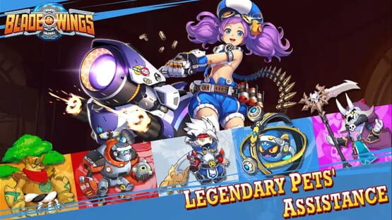 Screenshot Blade and Wings: Future Fantasy 3D Anime MMORPG Game