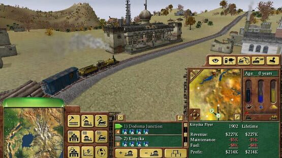 Screenshot Railroad Tycoon 3