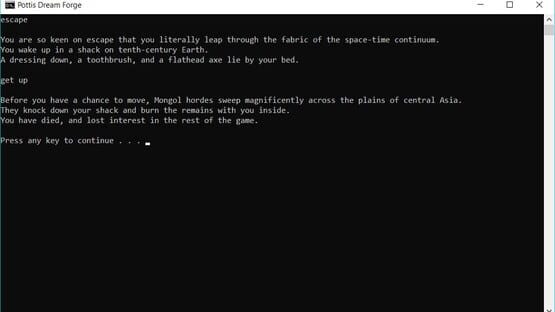 Screenshot Pottis Dream Forge