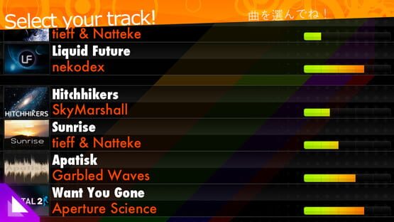 Screenshot Osu!Stream