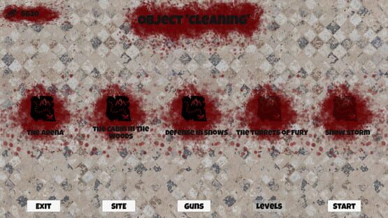 Screenshot Object "Cleaning"
