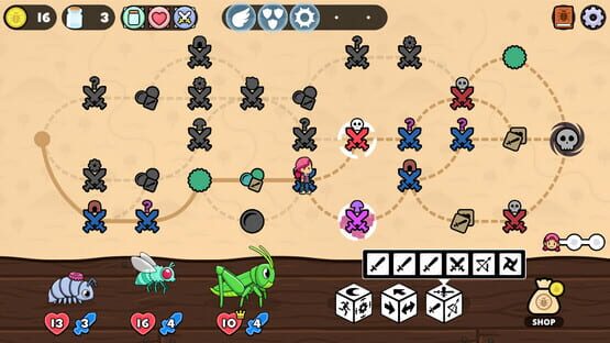 Screenshot Dicey Bugs