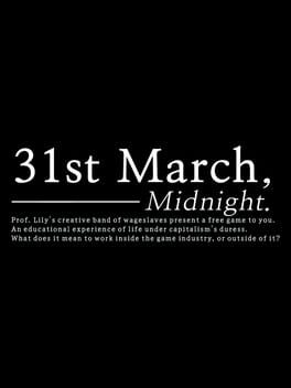 Cover 31st March, Midnight.