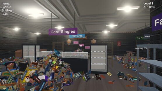 Screenshot Game Store Cleanup