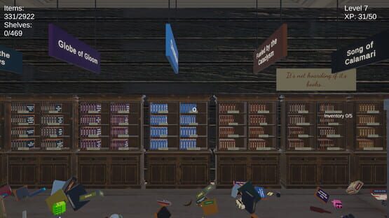 Screenshot Game Store Cleanup