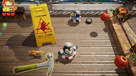 Screenshot Frogger In Toy Town
