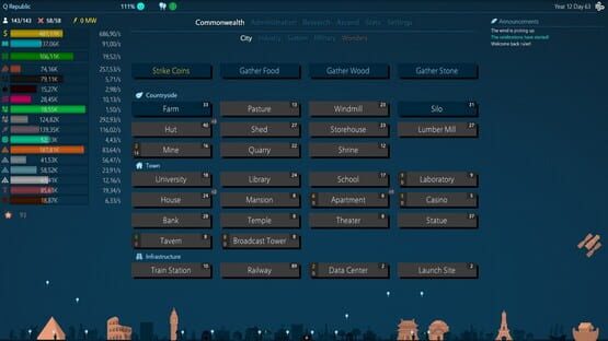 Screenshot Idle Commonwealth
