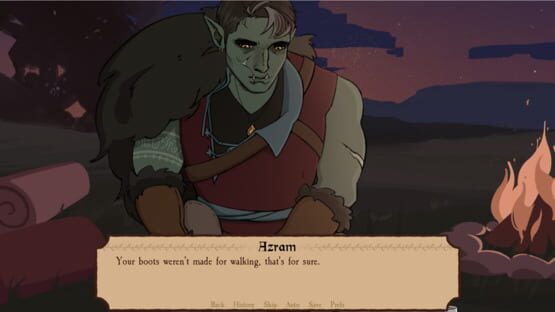 Screenshot A Tavern at Night: Firelight