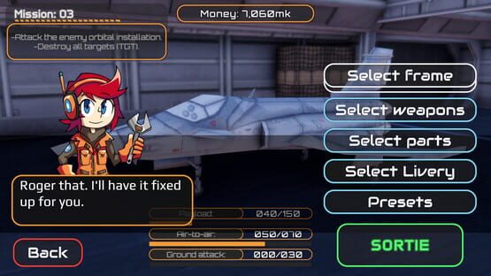 Screenshot Carrier Wing Ypsilon