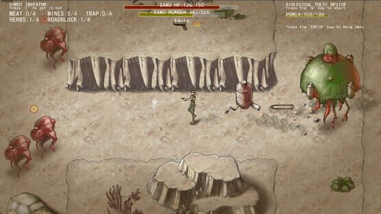 Screenshot The Choice of Sand