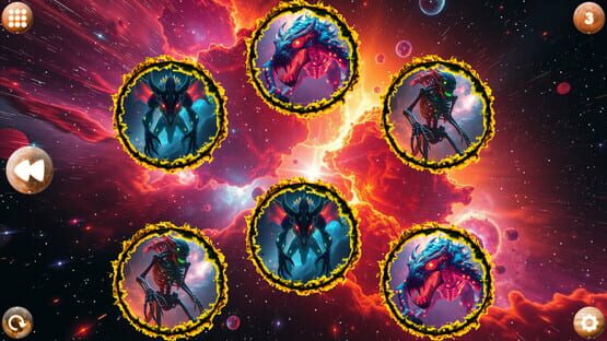 Screenshot Space Memory: Monsters