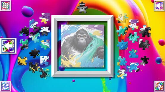 Screenshot Color Splash: Monkeys