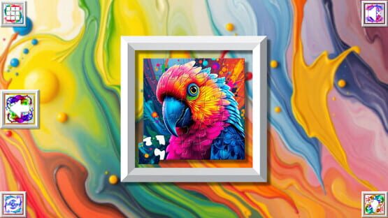 Screenshot Color Splash: Parrots