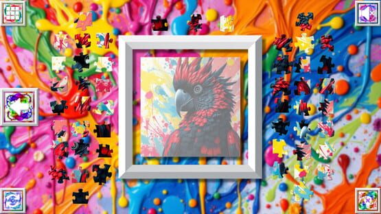 Screenshot Color Splash: Parrots