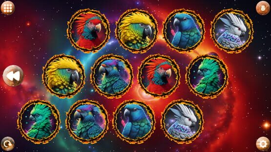 Screenshot Space Memory: Parrots