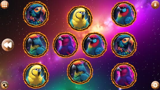 Screenshot Space Memory: Parrots