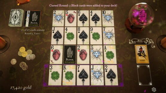 Screenshot Curses of Tarot