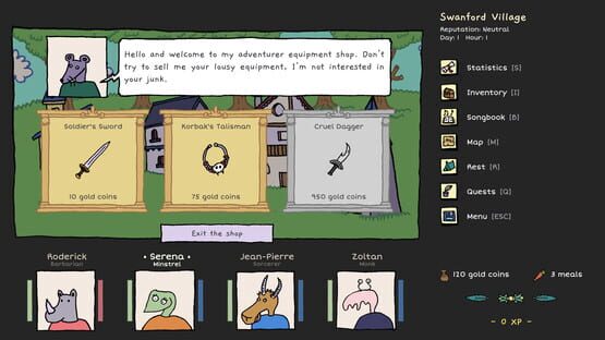 Screenshot Heroes of the Seven Islands