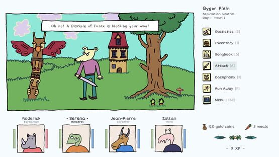 Screenshot Heroes of the Seven Islands