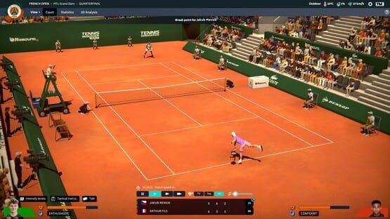Screenshot Tennis Manager 2024