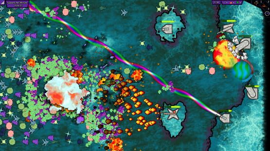 Screenshot Swarming Planet