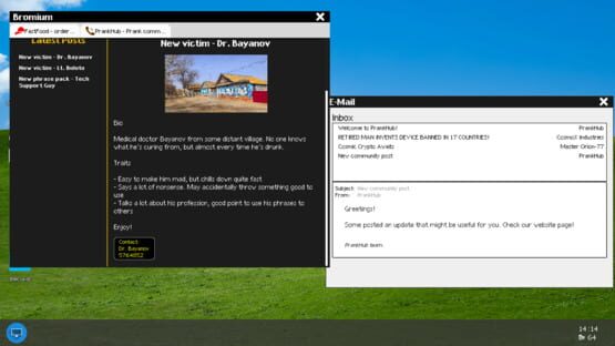 Screenshot Techno Prank