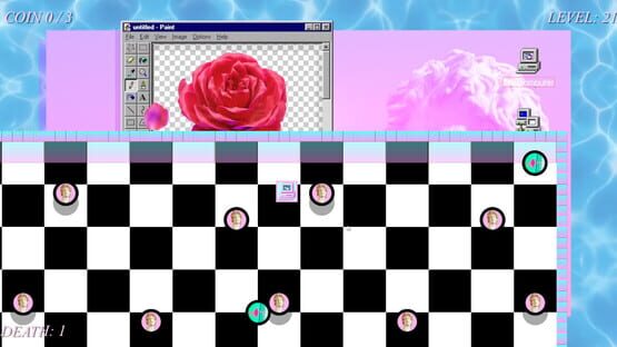 Screenshot Vaporwave Hardest Game