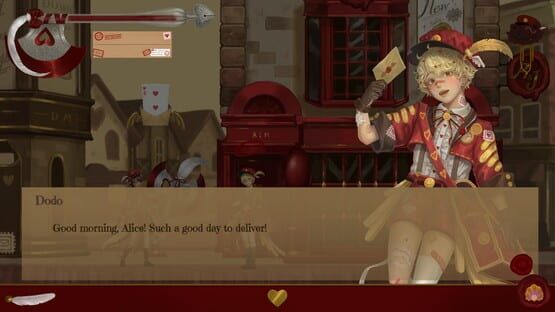 Screenshot Alice on Delivery