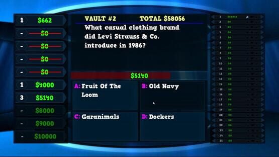 Screenshot Trivia Vault: 1980's Trivia