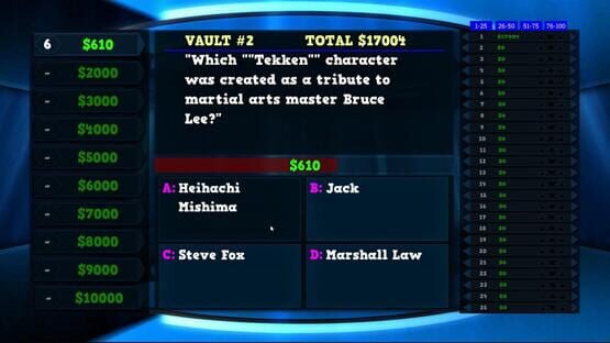 Screenshot Trivia Vault: Video Game Trivia Deluxe