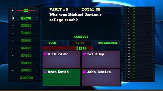 Screenshot Trivia Vault Basketball Trivia