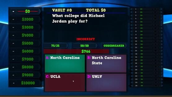 Screenshot Trivia Vault Basketball Trivia
