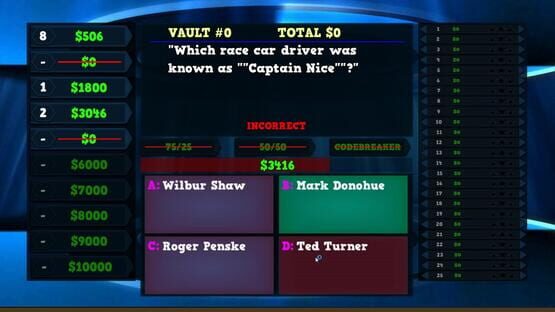 Screenshot Trivia Vault: Auto Racing Trivia
