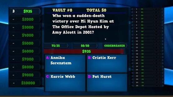 Screenshot Trivia Vault: Golf Trivia