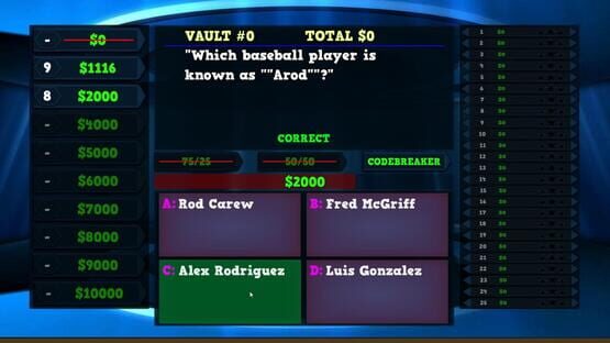 Screenshot Trivia Vault Baseball Trivia