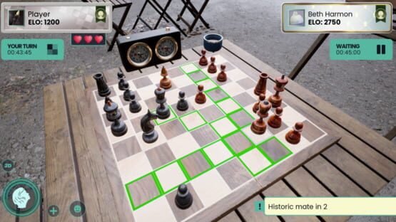 Screenshot The Queen's Gambit Chess