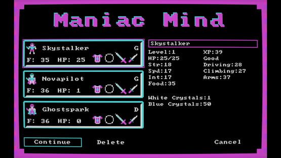 Screenshot Maniac Mind