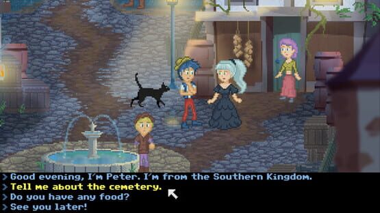 Screenshot Peter's Adventures in English